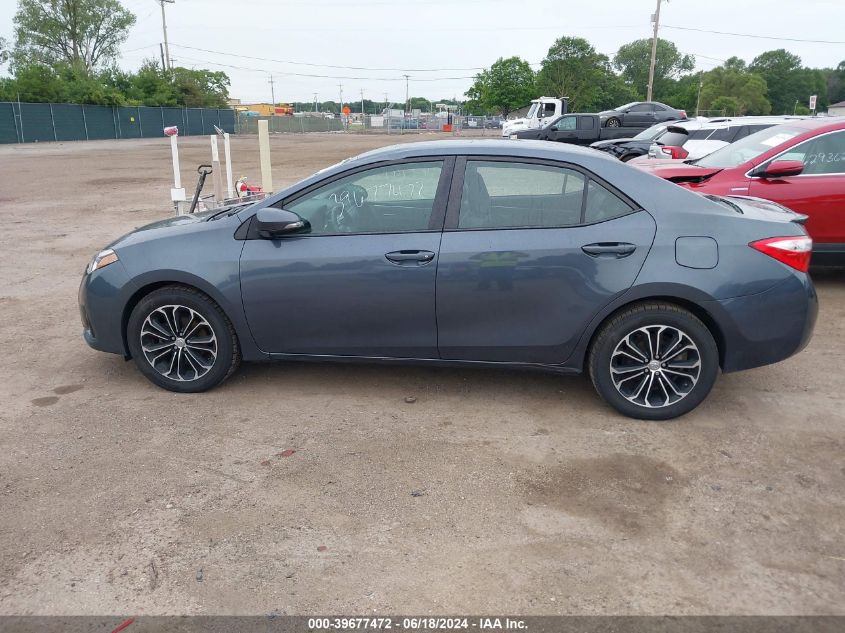 2014 TOYOTA COROLLA S PLUS - 5YFBURHE9EP097309