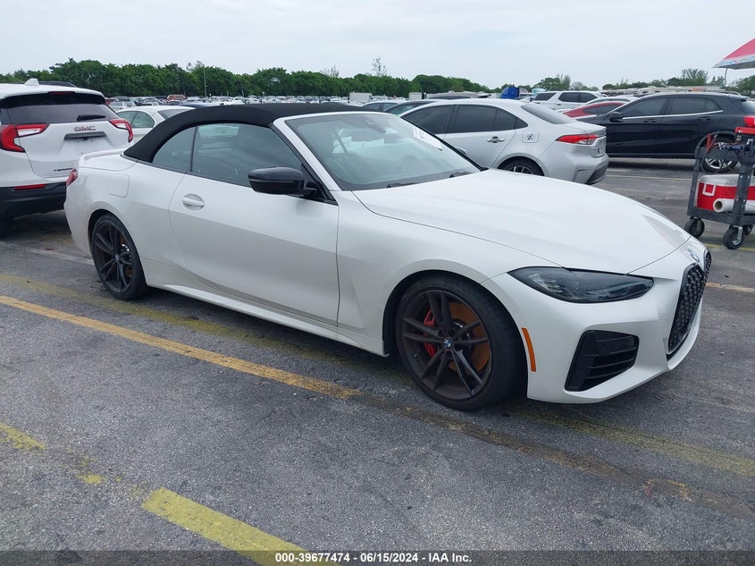 2022 BMW M440I VIN: WBA53AT0XNCK21185 Lot: 39677474