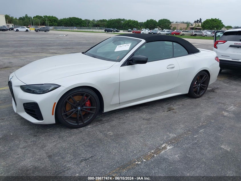 2022 BMW M440I VIN: WBA53AT0XNCK21185 Lot: 39677474