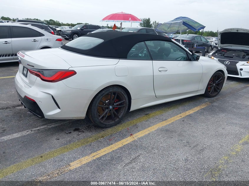 2022 BMW M440I VIN: WBA53AT0XNCK21185 Lot: 39677474
