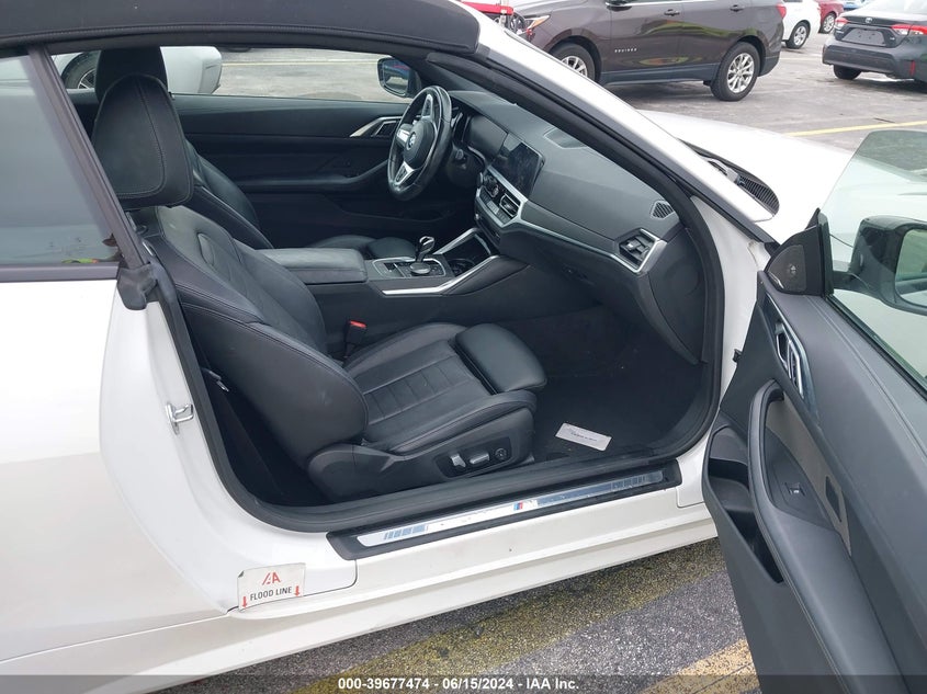 2022 BMW M440I VIN: WBA53AT0XNCK21185 Lot: 39677474