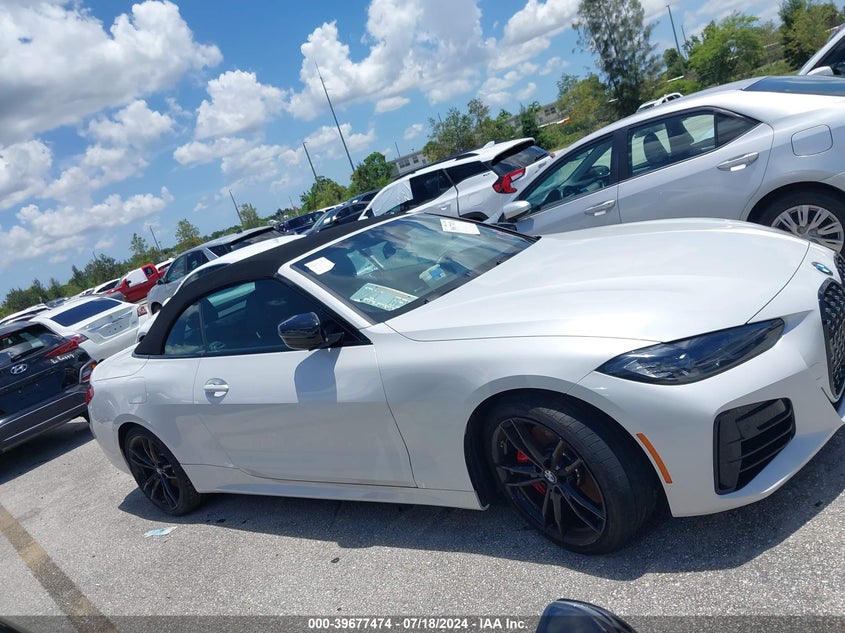 2022 BMW M440I WBA53AT0XNCK21185