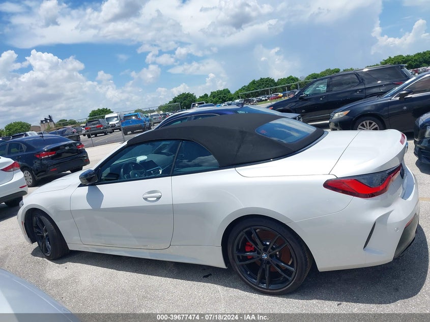 2022 BMW M440I WBA53AT0XNCK21185