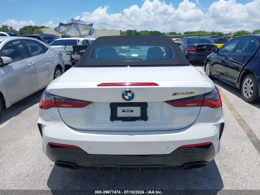 2022 BMW M440I WBA53AT0XNCK21185