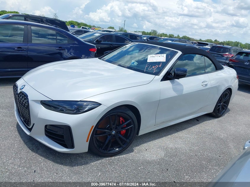 2022 BMW M440I WBA53AT0XNCK21185