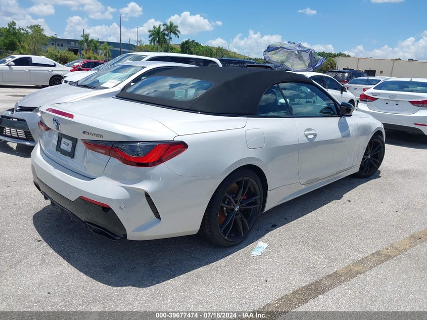 2022 BMW M440I WBA53AT0XNCK21185