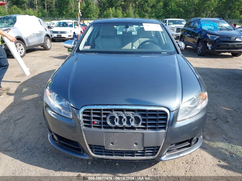 2007 Audi New S4 Quattro VIN: WAUGL78EX7A226384 Lot: 39677476