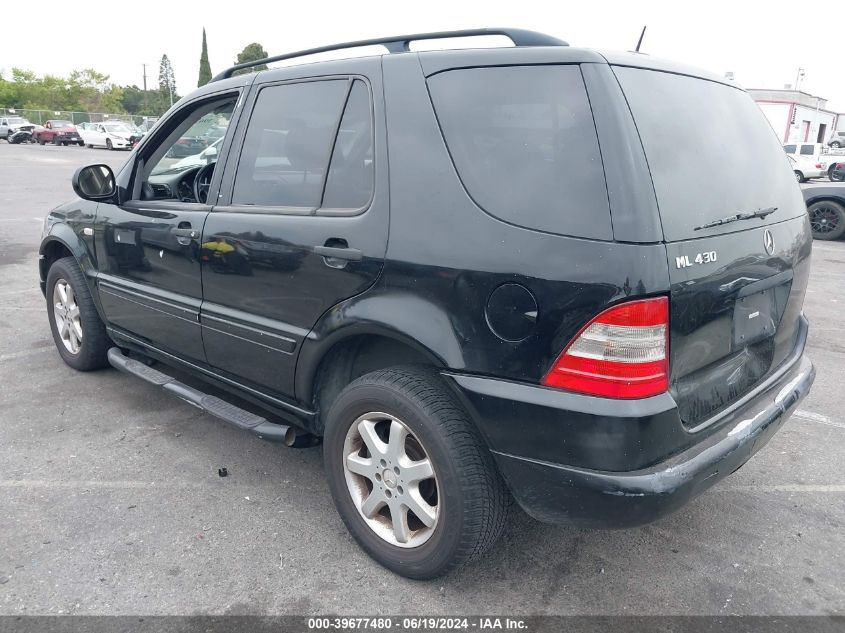 2000 Mercedes-Benz Ml 430 VIN: 4JGAB72EXYA185174 Lot: 39677480