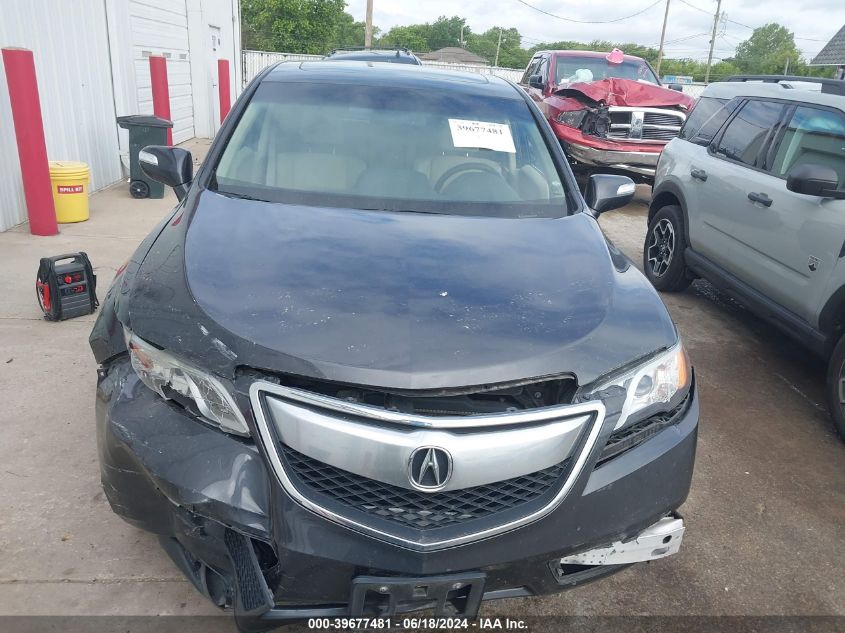 2015 Acura Rdx VIN: 5J8TB4H58FL014350 Lot: 39677481