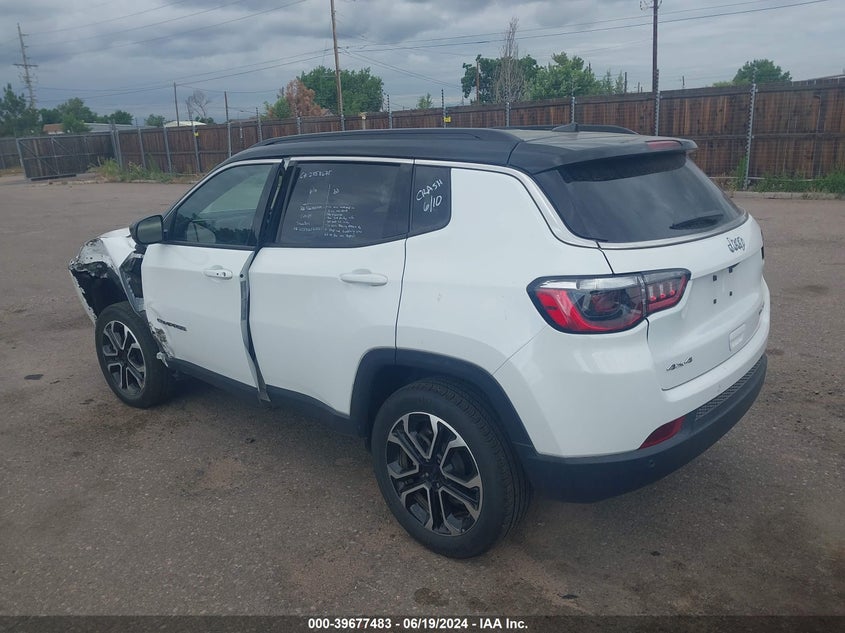 VIN 3C4NJDCN5PT569134 2023 JEEP COMPASS LIMITED 4X4