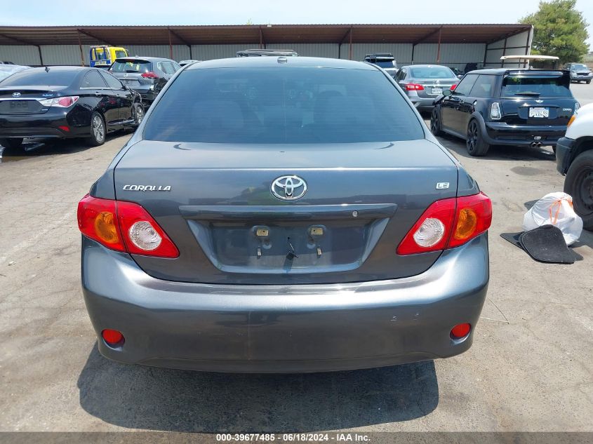 2010 Toyota Corolla Le VIN: JTDBU4EE9A9121034 Lot: 39677485