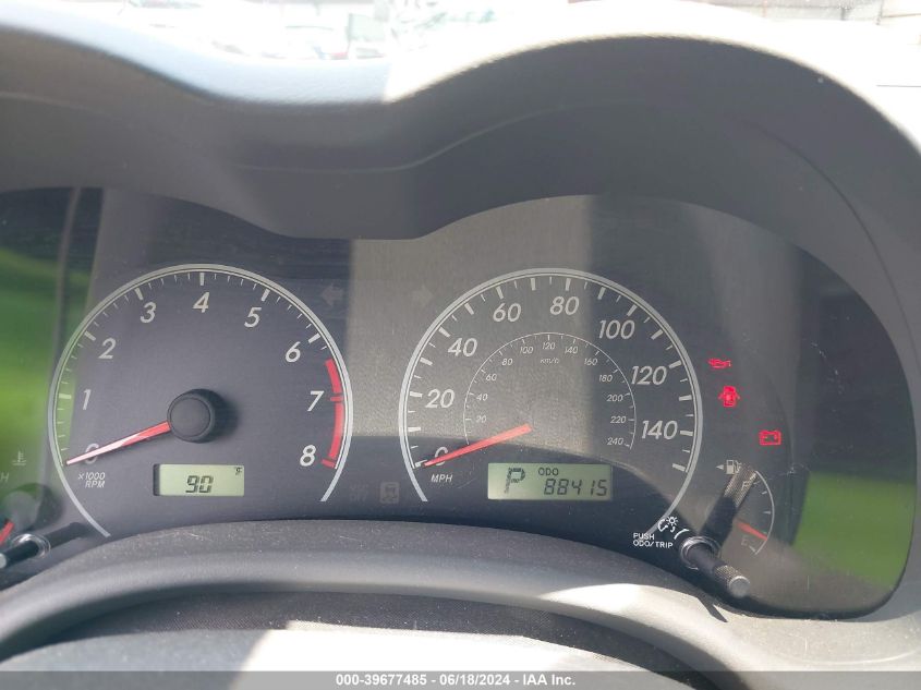 2010 Toyota Corolla Le VIN: JTDBU4EE9A9121034 Lot: 39677485