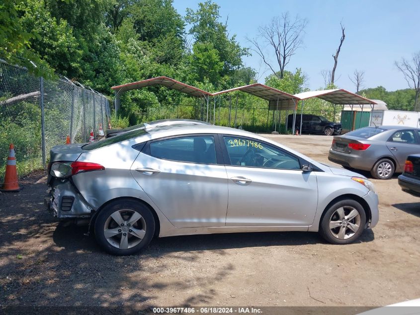 2013 Hyundai Elantra Gls VIN: KMHDH4AE2DU611685 Lot: 39677486