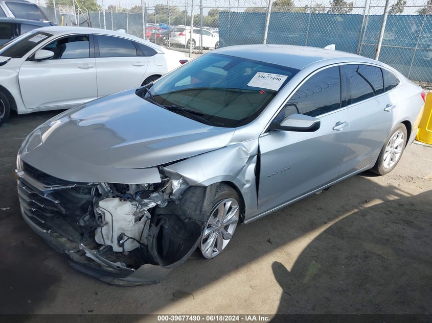 2020 Chevrolet Malibu Fwd Lt VIN: 1G1ZD5ST4LF049485 Lot: 39677490
