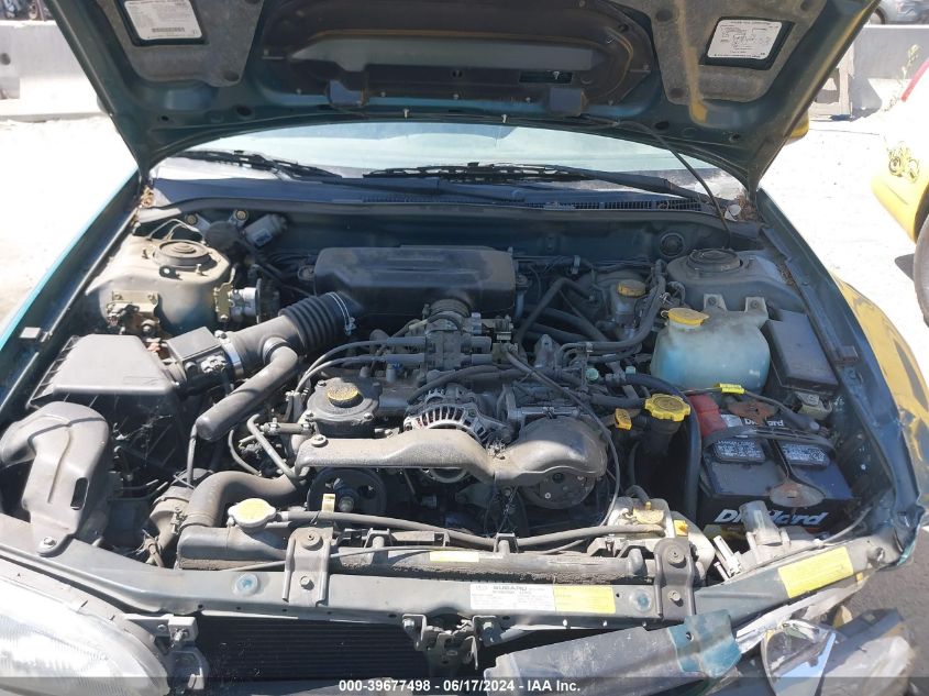 1998 Subaru Impreza Outback Sport VIN: JF1GF4850WG810674 Lot: 39677498