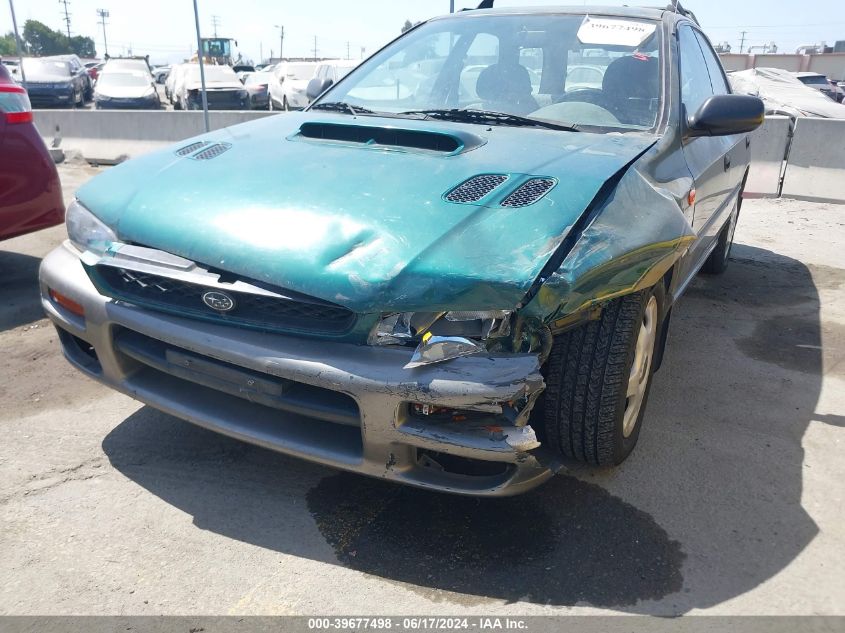 1998 Subaru Impreza Outback Sport VIN: JF1GF4850WG810674 Lot: 39677498