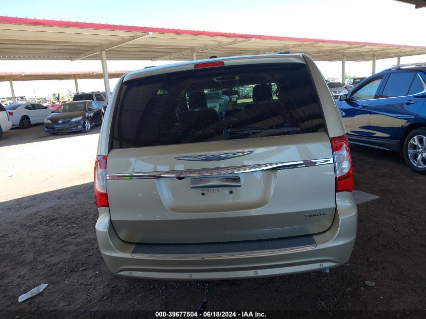 2011 Chrysler Town & Country Limited VIN: 2A4RR6DG1BR759430 Lot: 39677504