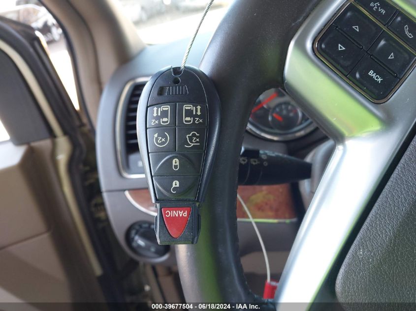 2011 Chrysler Town & Country Limited VIN: 2A4RR6DG1BR759430 Lot: 39677504