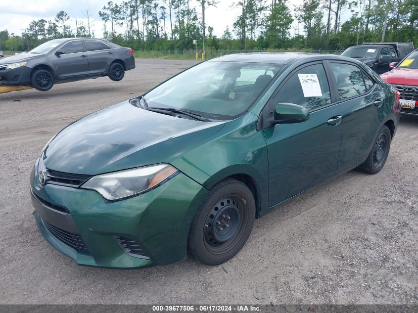 2015 TOYOTA COROLLA L/LE/LE PLS/PRM/S/S PLS - 5YFBURHE6FP275792