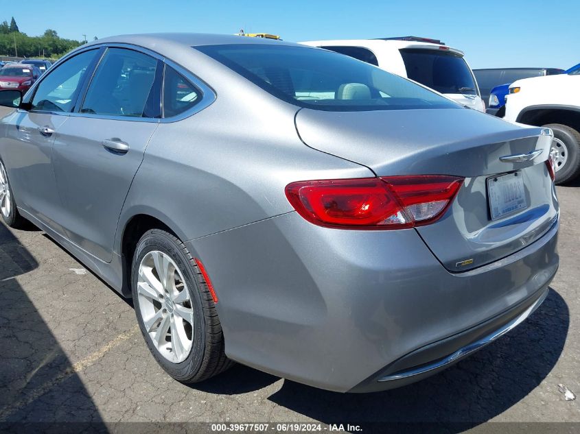 2016 Chrysler 200 Limited VIN: 1C3CCCAB4GN181448 Lot: 39677507