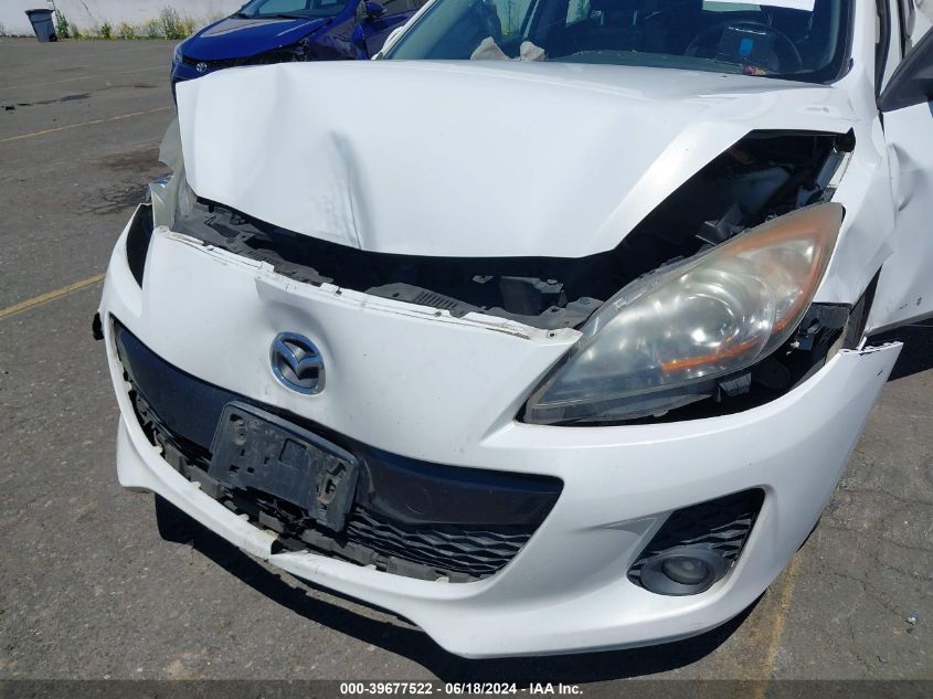 2012 Mazda Mazda3 S Touring VIN: JM1BL1L91C1691957 Lot: 39677522