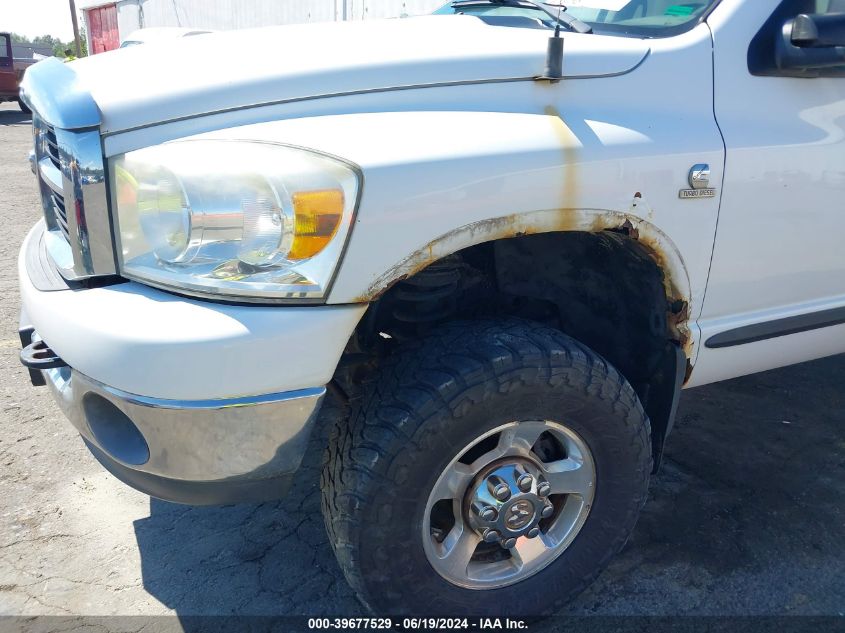 2007 Dodge Ram 2500 Slt/Trx4 Off Road/Sport/Power Wagon VIN: 3D7KS28A57G840301 Lot: 39677529