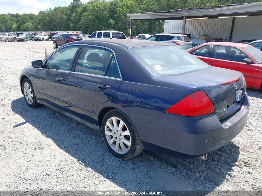 1HGCM66407A079853 | 2007 HONDA ACCORD