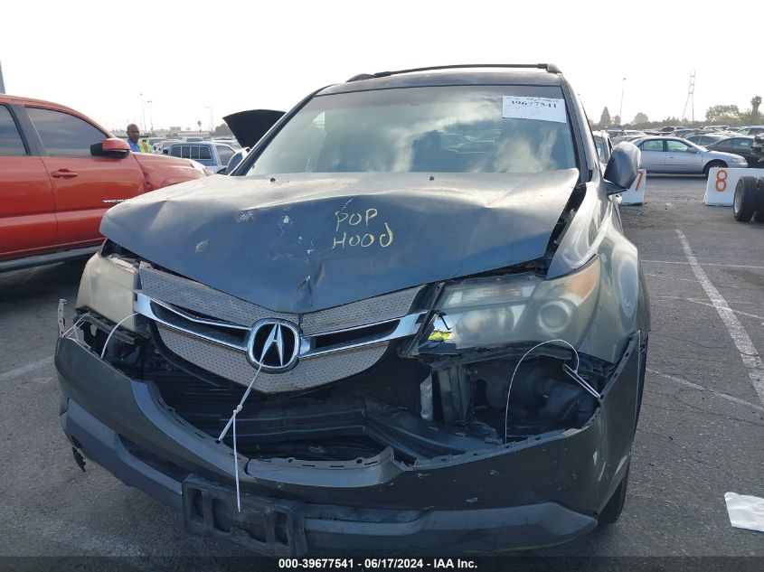 2007 Acura Mdx Sport VIN: 2HNYD288X7H545622 Lot: 39677541