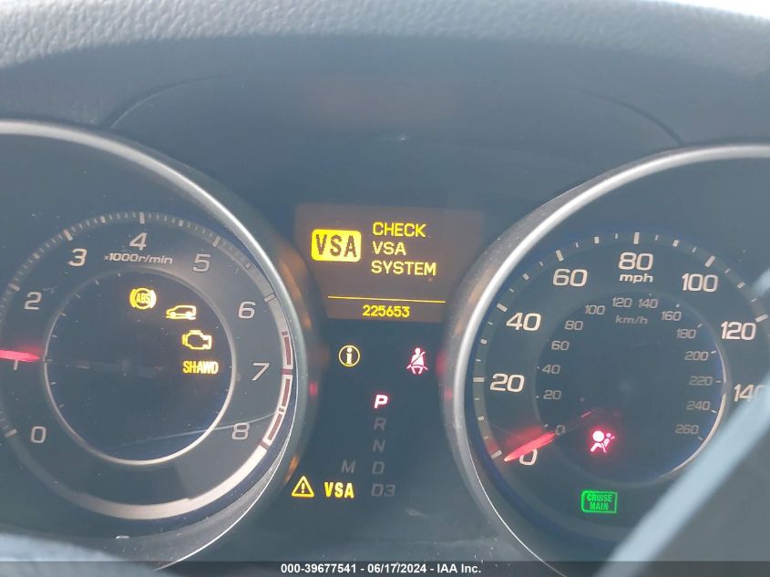 2007 Acura Mdx Sport VIN: 2HNYD288X7H545622 Lot: 39677541