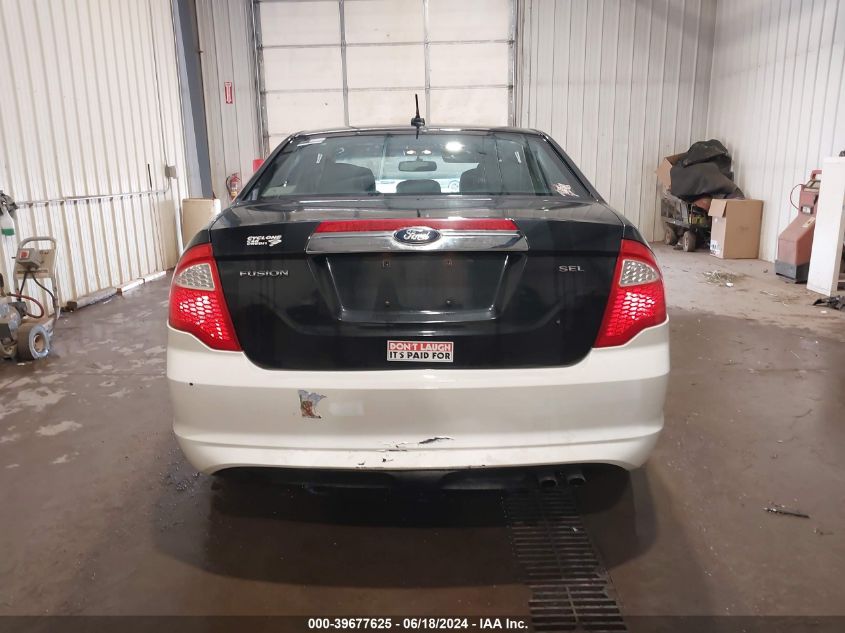 2012 Ford Fusion Sel VIN: 3FAHP0JA1CR240013 Lot: 39677625