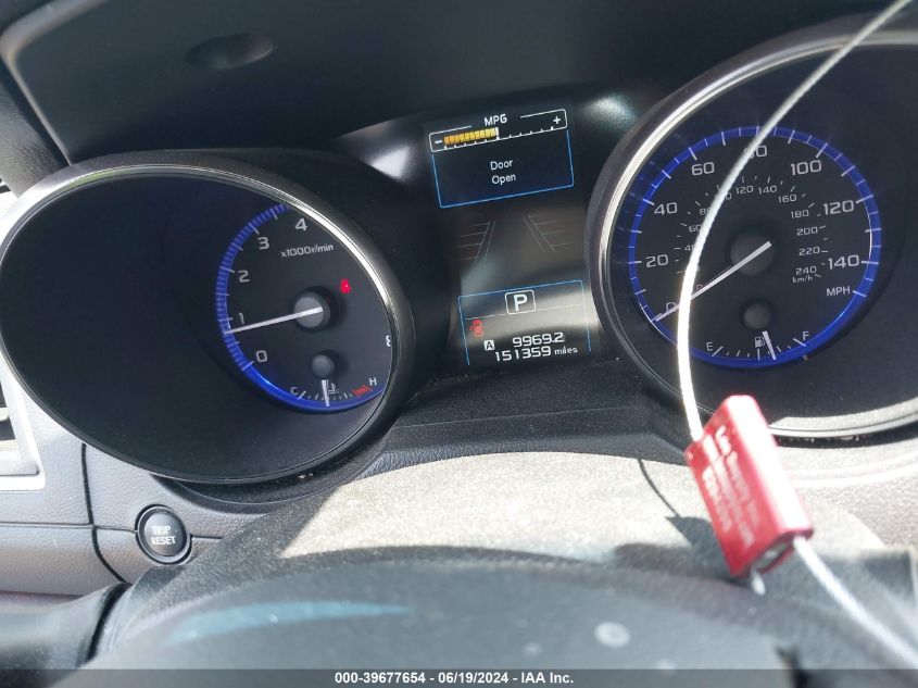 2017 Subaru Outback 2.5I Limited VIN: 4S4BSANC5H3265692 Lot: 39677654