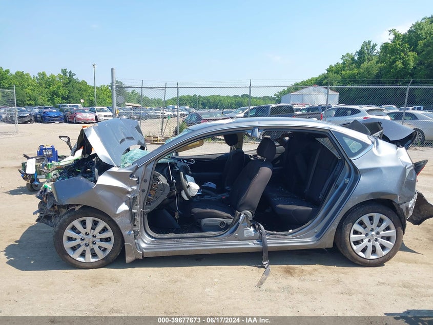 2017 Nissan Sentra Sv VIN: 3N1AB7AP7HL713823 Lot: 39677673