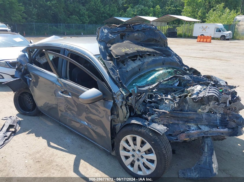 2017 Nissan Sentra Sv VIN: 3N1AB7AP7HL713823 Lot: 39677673
