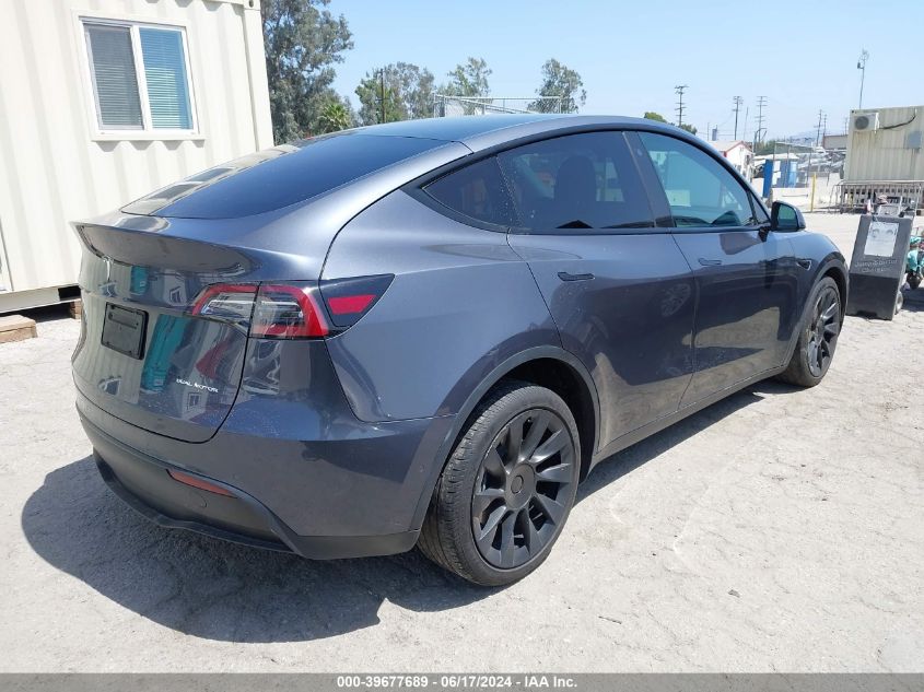 2021 TESLA MODEL Y LONG RANGE DUAL MOTOR ALL-WHEEL DRIVE - 5YJYGAEE6MF293287