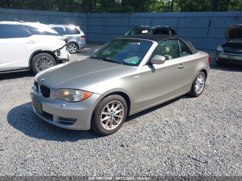 2011 BMW 128I I VIN: WBAUN1C51BVH83240 Lot: 39677698