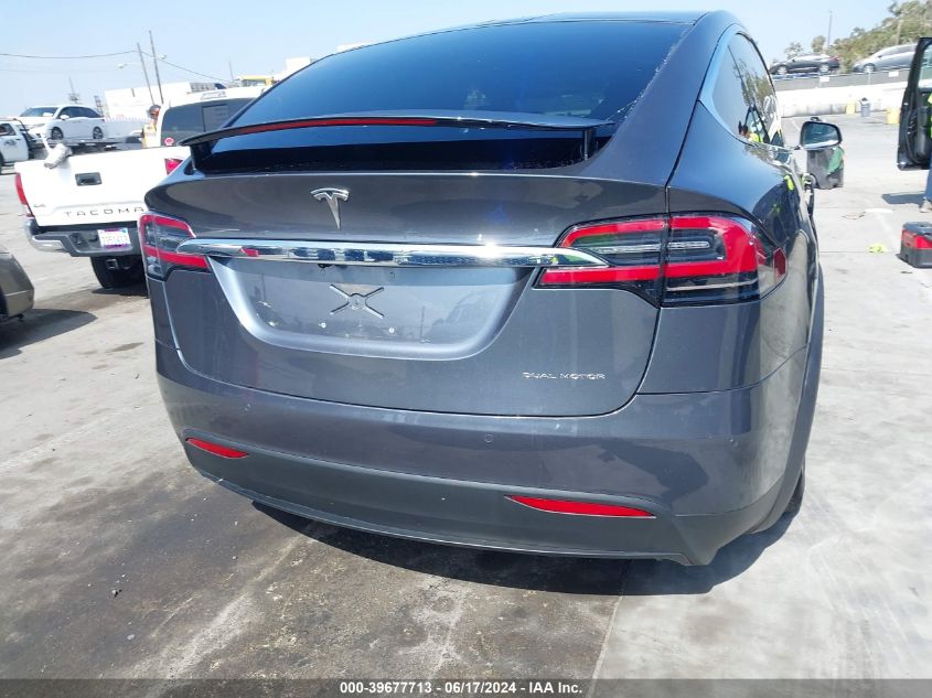 2020 Tesla Model X Long Range Dual Motor All-Wheel Drive/Long Range Plus Dual Motor All-Wheel Drive VIN: 5YJXCAE2XLF235971 Lot: 39677713