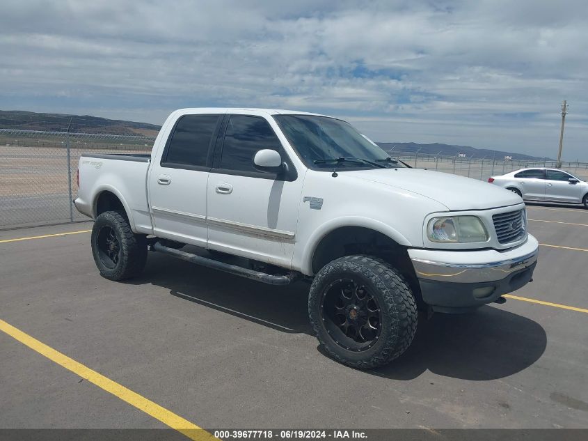 2001 Ford F-150 King Ranch Edition/Lariat/Xlt VIN: 1FTRW08LX1KB86785 Lot: 39677718