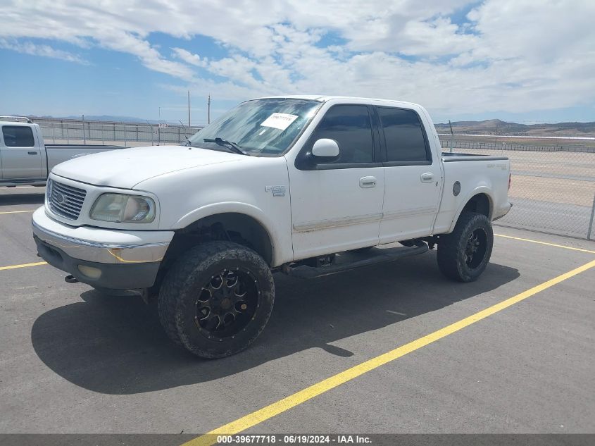 2001 Ford F-150 King Ranch Edition/Lariat/Xlt VIN: 1FTRW08LX1KB86785 Lot: 39677718