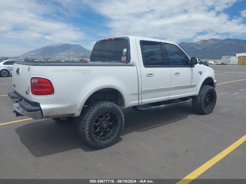 2001 Ford F-150 King Ranch Edition/Lariat/Xlt VIN: 1FTRW08LX1KB86785 Lot: 39677718