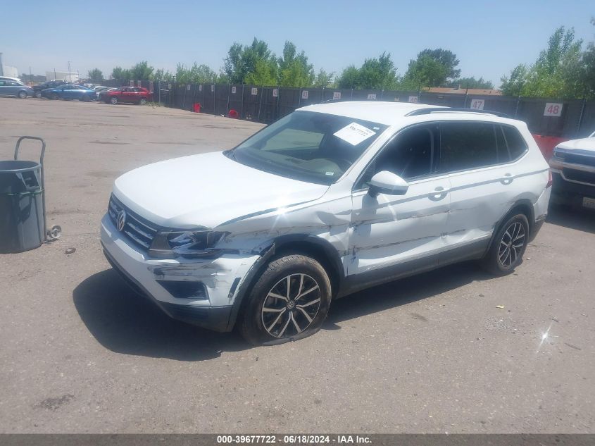 2021 Volkswagen Tiguan 2.0T Se/2.0T Se R-Line Black/2.0T Sel VIN: 3VV2B7AXXMM079088 Lot: 39677722