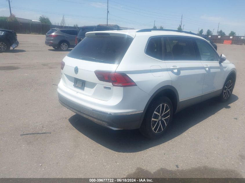 2021 Volkswagen Tiguan 2.0T Se/2.0T Se R-Line Black/2.0T Sel VIN: 3VV2B7AXXMM079088 Lot: 39677722