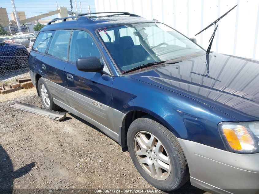 2001 Subaru Legacy Outback Awp VIN: 4S3BH675X17632471 Lot: 39677723