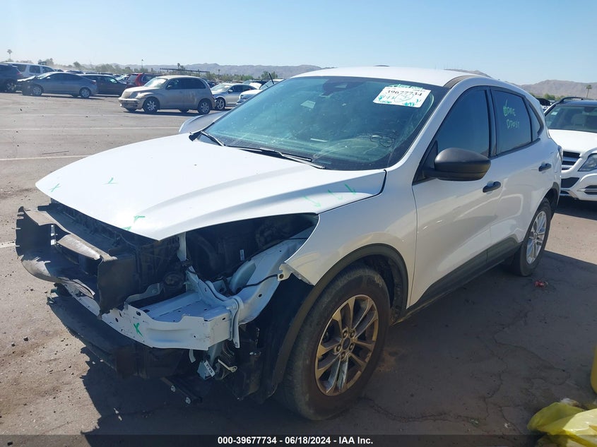 VIN 1FMCU0F67NUB45948 2022 FORD ESCAPE S