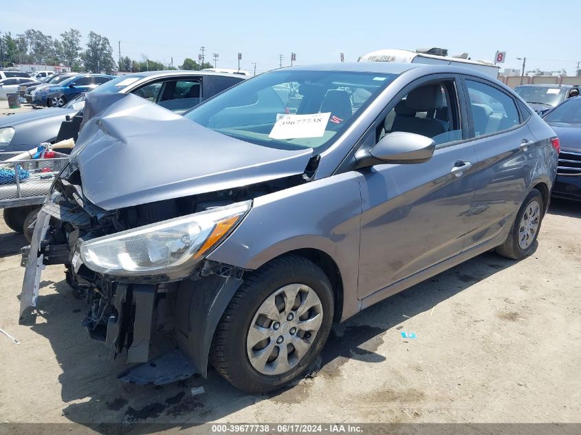 KMHCT4AE6FU816696 2015 HYUNDAI ACCENT - Image 2