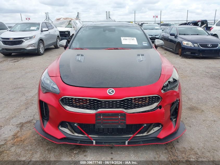 2018 Kia Stinger Gt2 VIN: KNAE55LC9J6025369 Lot: 39677745