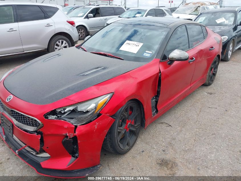 2018 Kia Stinger Gt2 VIN: KNAE55LC9J6025369 Lot: 39677745