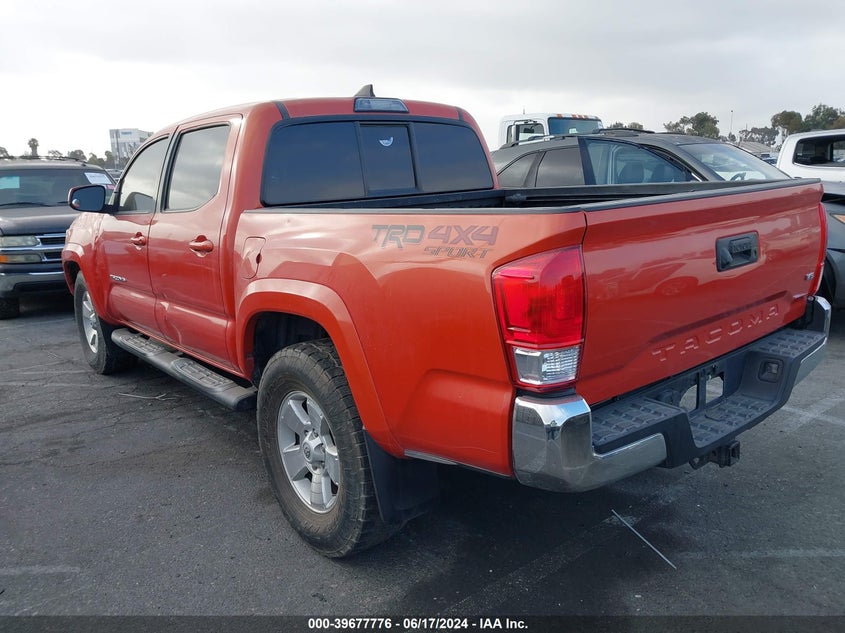 2016 Toyota Tacoma Dbl Cab/Sr5/Trd Sport/Or VIN: 3TMAZ5CN7GM023359 Lot: 39677776