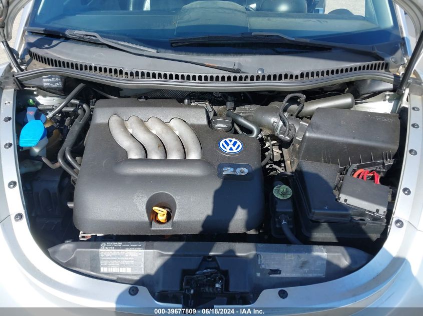 2000 Volkswagen New Beetle Gls VIN: 3VWCA21C9YM407836 Lot: 39677809