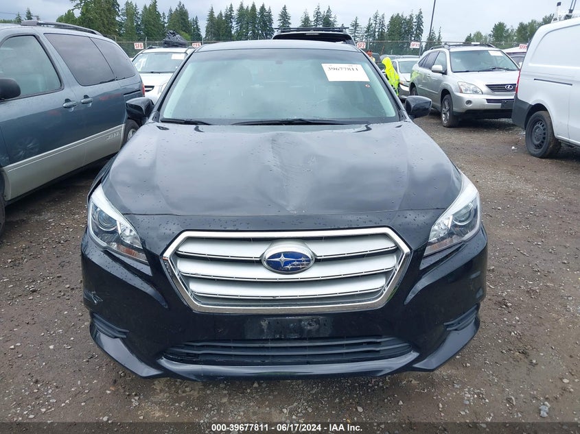 2017 Subaru Legacy 2.5I Premium VIN: 4S3BNAC6XH3047918 Lot: 39677811