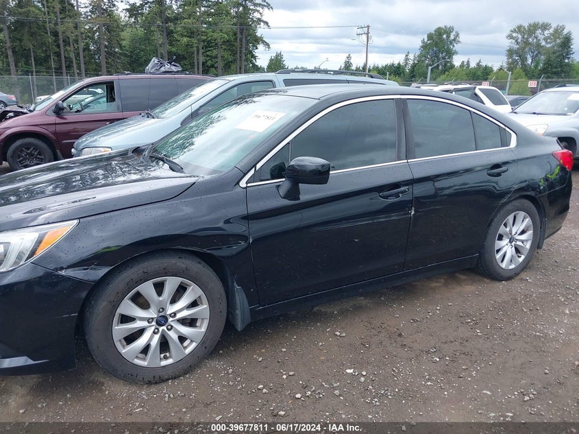 2017 Subaru Legacy 2.5I Premium VIN: 4S3BNAC6XH3047918 Lot: 39677811